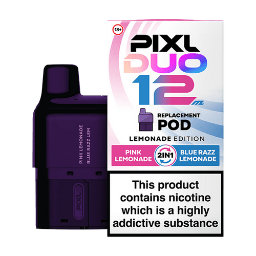 Pixl Duo 12 Prefilled Pods Pack of 5 Lemonade Edition