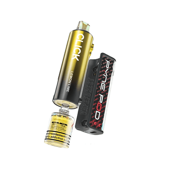Pyne Pod Click 10k Replacement Pods Box of 5 Lemon Lime