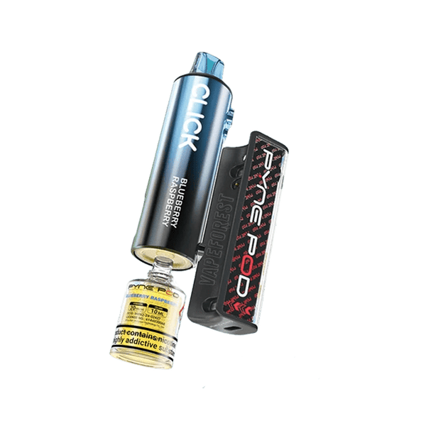 Pyne Pod Click 10k Replacement Pods Box of 5 Blueberry Raspberry