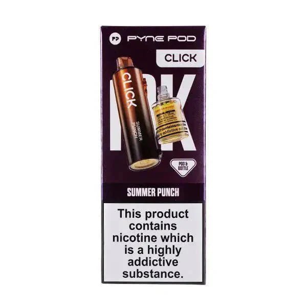 Pyne Pod Click 50k Replacement Pods Pack of 5 Summer Punch