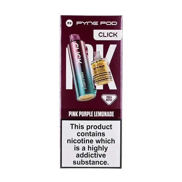 Pyne Pod Click 50k Replacement Pods Pack of 5 Pink Purple Lemonade