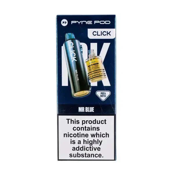 Pyne Pod Click 50k Replacement Pods Pack of 5 Mr Blue