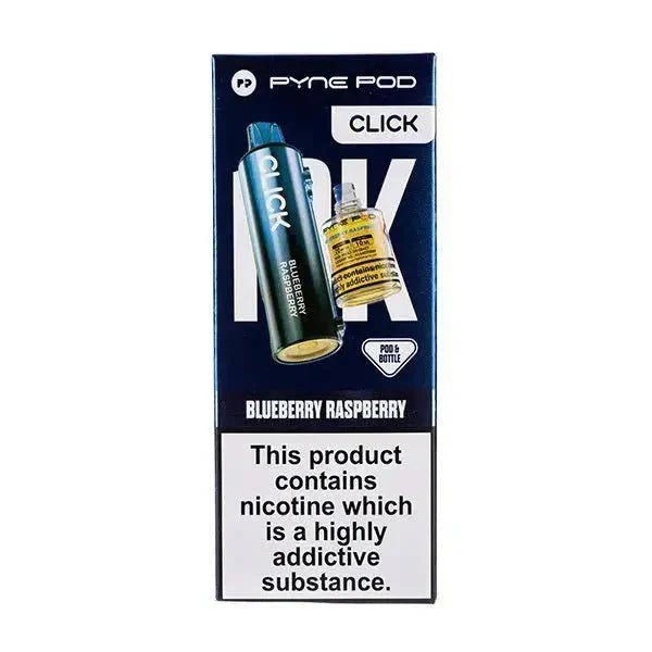 Pyne Pod Click 50k Replacement Pods Pack of 5 Blueberry Raspberry