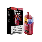 Relx Maxgo 33k Prefilled Pod Vape Kit - Pack of 3 Chery Blast + Blueberry Cherry Cranberry
