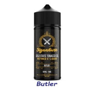 Signature Gold State Shortfill 100ml E - Liquid Butler