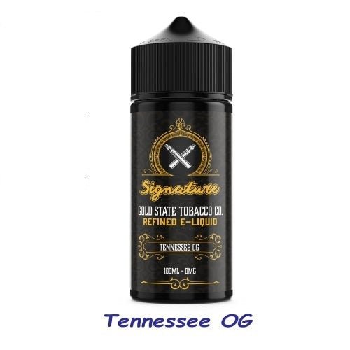 Signature Gold State Shortfill 100ml E - Liquid Tenessee OG