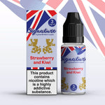 Signature Nic Salt 10ml E - Liquid Box of 10 Strawberry & Kiwi