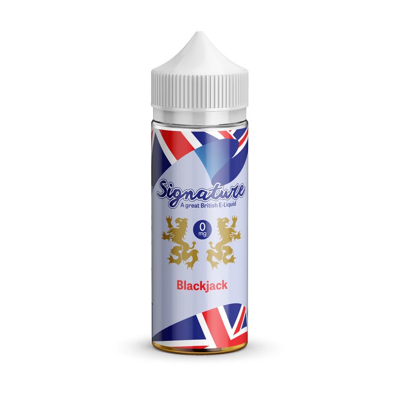 Signature Shortfill 100ml E - Liquid Black Jack
