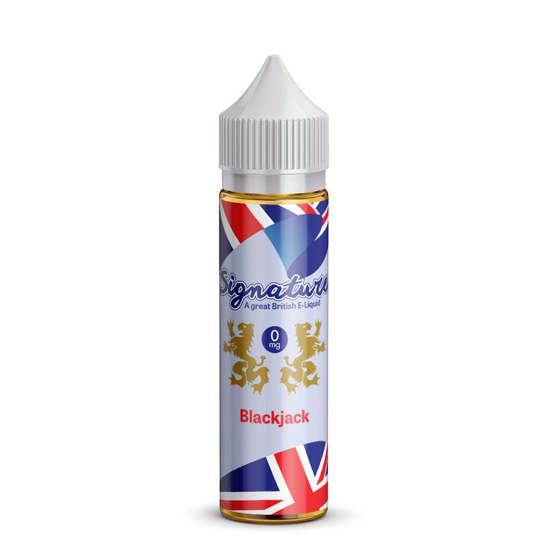 Signature Shortfill 50ml E - Liquid Black Jack