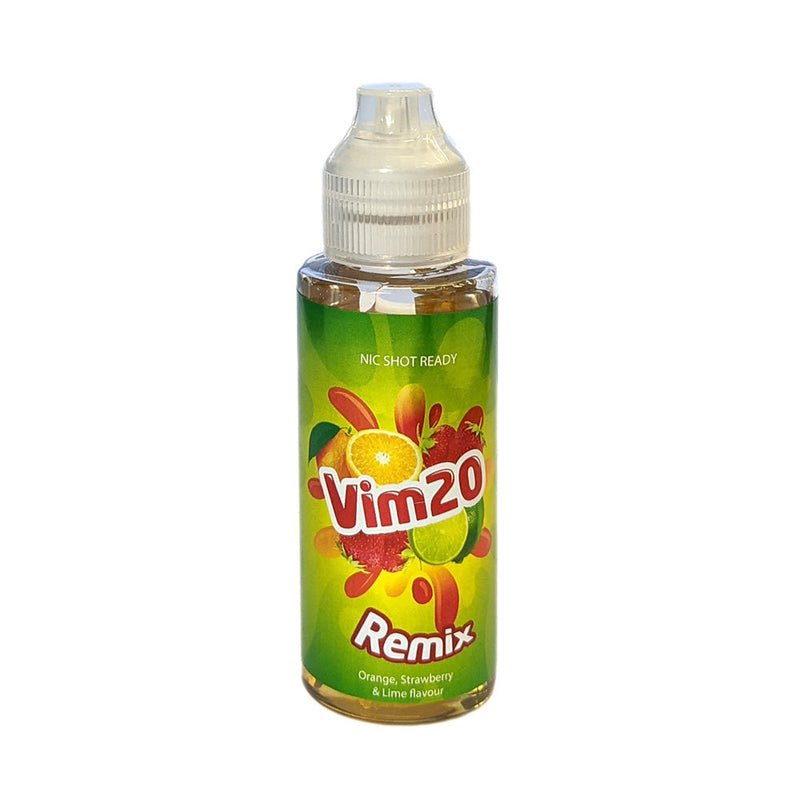 Signature Vim20 Shortfill 100ml E - liquid Remix Orange Strawberry and Lime
