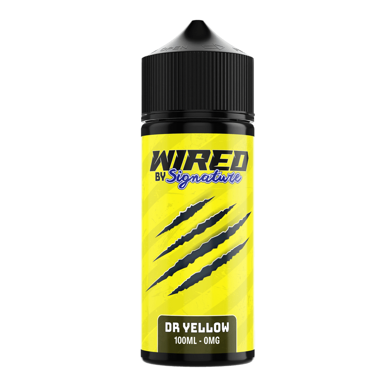 Signature Wired Shortfill 100ml E - Liquid Dr Yellow