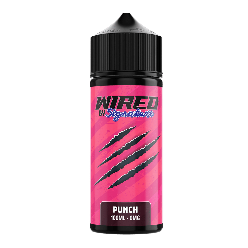 Signature Wired Shortfill 100ml E - Liquid Punch