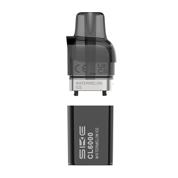 SKE Crystal CL6000 Prefilled Replacement Pods - Box of 5 Watermelon Ice