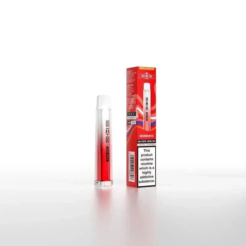 Ske Crystal Pro 600 Pod Kit Box of 10 Watermelon Ice
