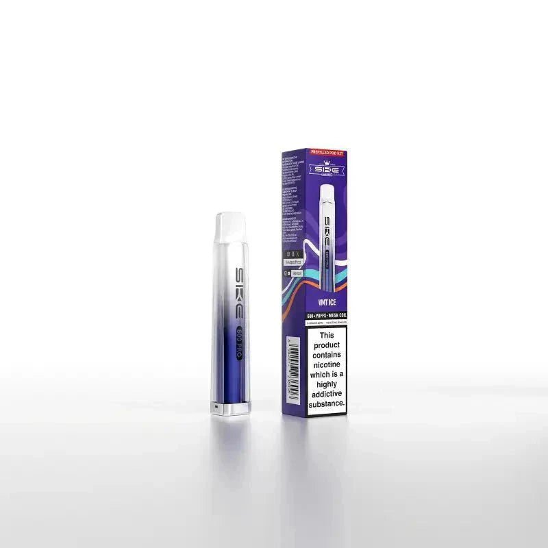 Ske Crystal Pro 600 Pod Kit Box of 10 VMT Ice