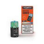 Ske Memers Wukong V10000 Prefilled Pods Box of 5 Blueberry Sour Raspberry