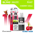 The Bling 10k Pro Max Replacement Pods (BOX OF 5) Cherry Cola