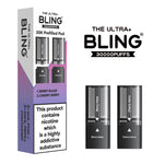 The Bling Ultra Plus 30k Replacement Pods Pack of 5 Berry Blaze/Cherry Berry