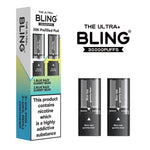 The Bling Ultra Plus 30k Replacement Pods Pack of 5 Blue Razz Gummy Bear