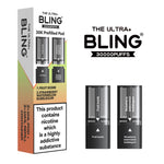 The Bling Ultra Plus 30k Replacement Pods Pack of 5 Fruit Bomb/Strawberry Watermelon Bubblegum