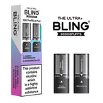 The Bling Ultra Plus 30k Replacement Pods Pack of 5 Cherry Watermelon/Watermelon Ice