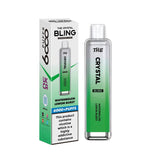 The Crystal Bling 6000 Prefilled Pod Vape - Box of 10 Watermelon Lemon Burst ( £14.99 )