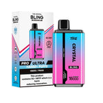 The Crystal Bling Pro Ultra Twist 18k Prefilled Pod Vape Box of 10 Mango Peach Pineapple