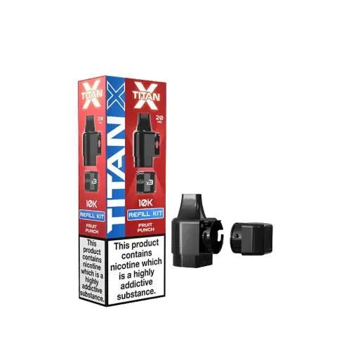Titan X Replacement Pods - Pack of 10 Fruit Punch