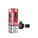 Titan X Replacement Pods - Pack of 10 Strawberry Kiwi Watermelon