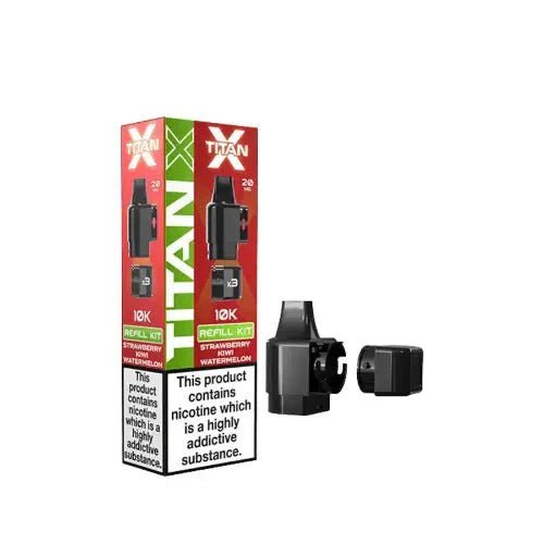 Titan X Replacement Pods - Pack of 10 Sour Apple