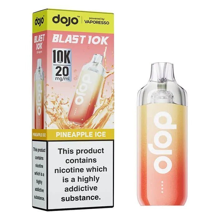 Vaporesso Dojo Blast 10k Prefilled Pod Vape Kit - Box of 5 Pineapple Ice
