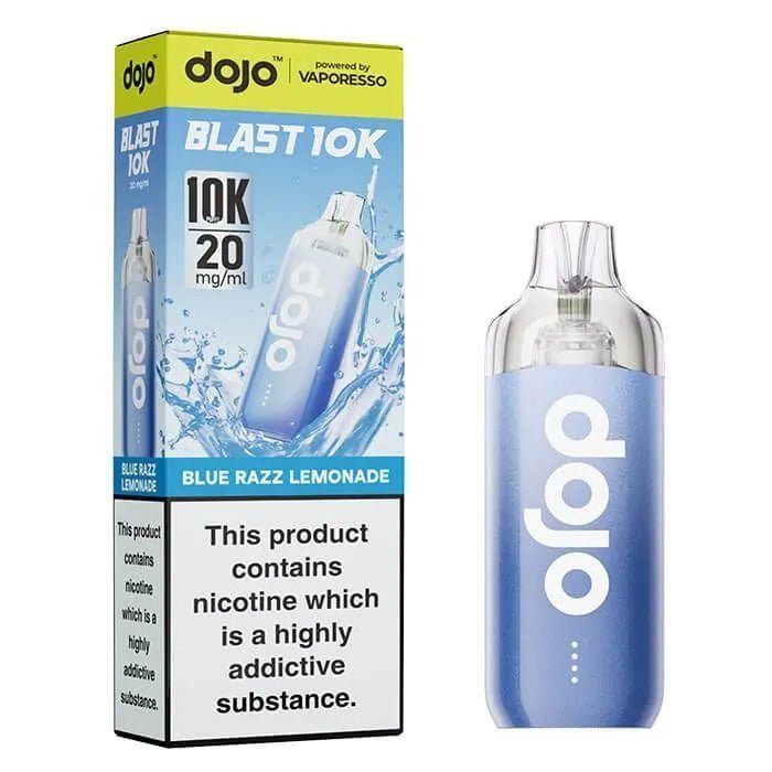 Vaporesso Dojo Blast 10k Prefilled Pod Vape Kit - Box of 5 Blue Razz Lemonade