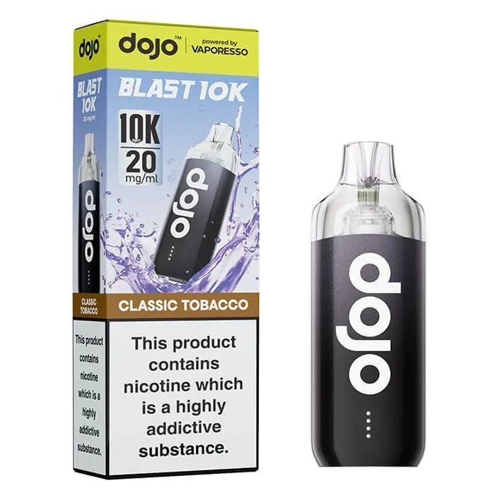 Vaporesso Dojo Blast 10k Prefilled Pod Vape Kit - Box of 5 Classic Tobacco