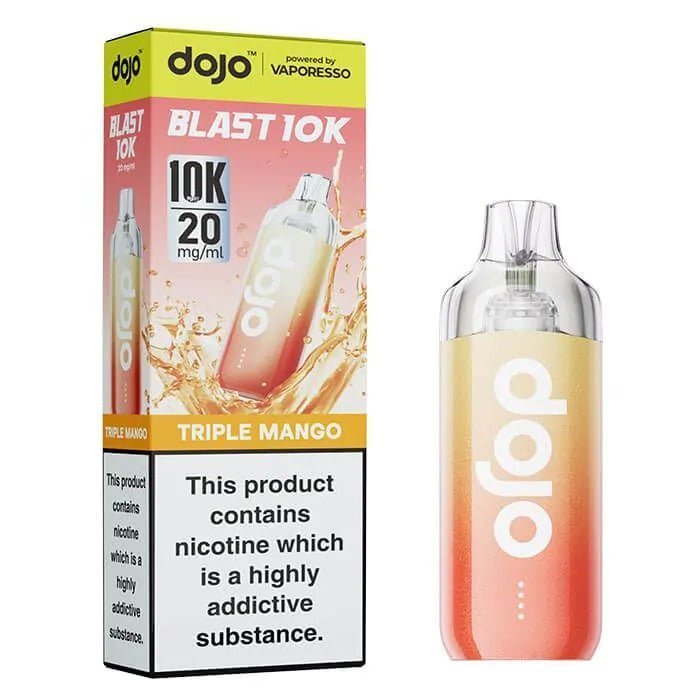 Vaporesso Dojo Blast 10k Prefilled Pod Vape Kit - Box of 5 Triple Mango