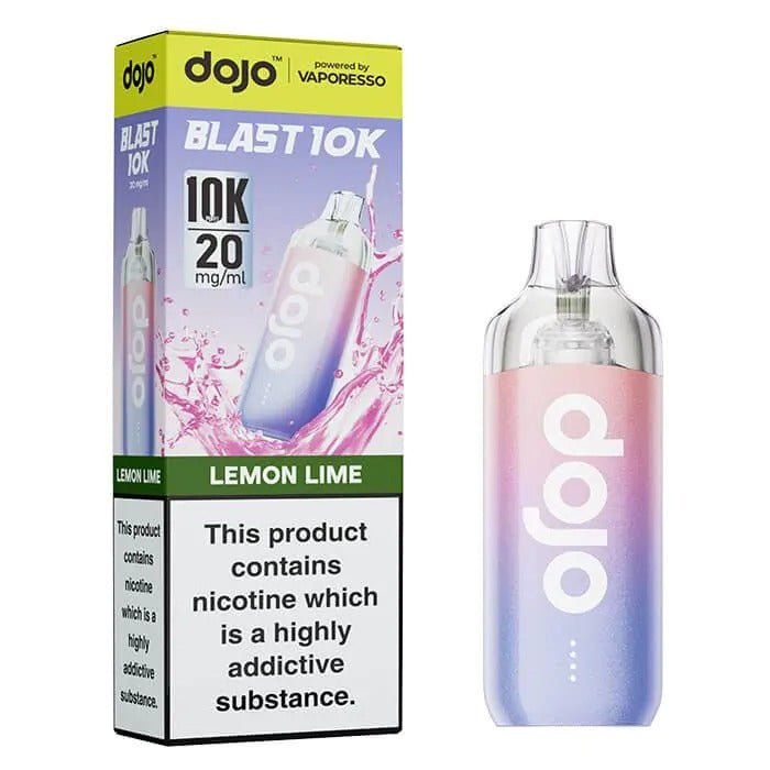 Vaporesso Dojo Blast 10k Prefilled Pod Vape Kit - Box of 5 Lemon Lime