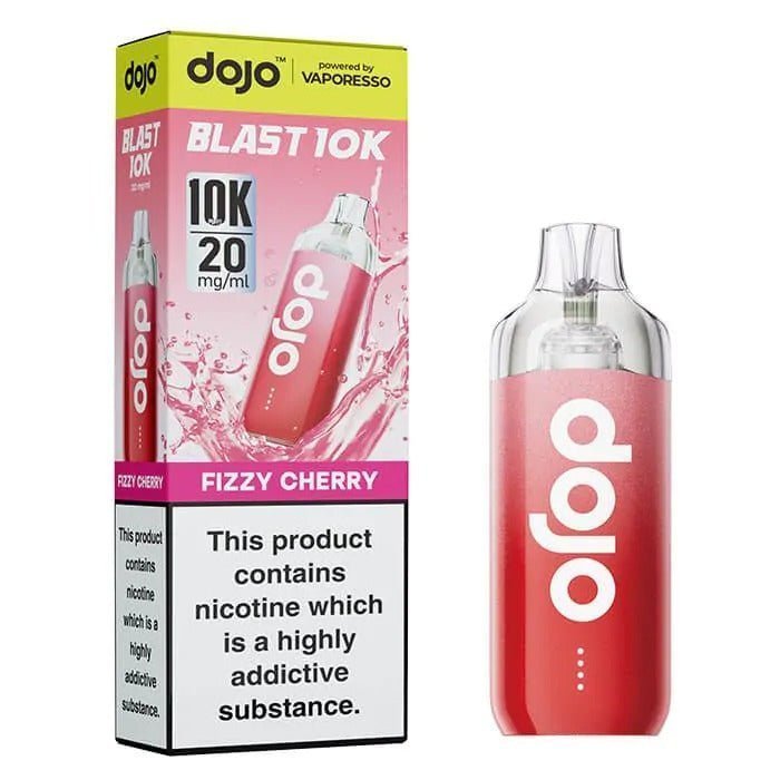 Vaporesso Dojo Blast 10k Prefilled Pod Vape Kit - Box of 5 Fizzy Cherry