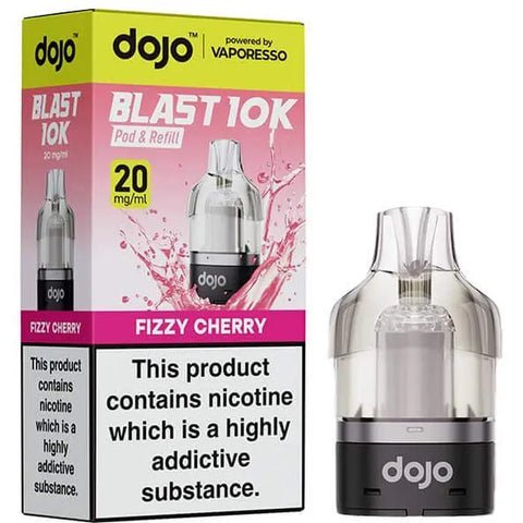 Vaporesso Dojo Blast 10K Prefilled Pods ( Pack of 5) Fizzy Cherry