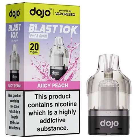 Vaporesso Dojo Blast 10K Prefilled Pods ( Pack of 5) Juicy Peach