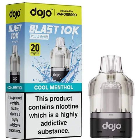 Vaporesso Dojo Blast 10K Prefilled Pods ( Pack of 5) Cool Menthol