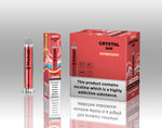 Crystal Bar Original 600 Vape Kit Pack of 10 Blueberry sour raspberry