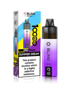 Crystal Bling Nero 10k Vape Kit Box of 5 Summer Dream