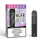 Elf Bar Elfx Refillable Pod Vape Kit Black