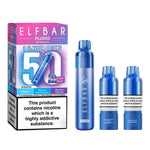 Elf Bar Plus 50 Vape Kit ( Box of 5) Blue Edition