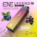 Elux ENE Legend 15k Vape Pod Kit Box of 5 Blueberry Raspberry