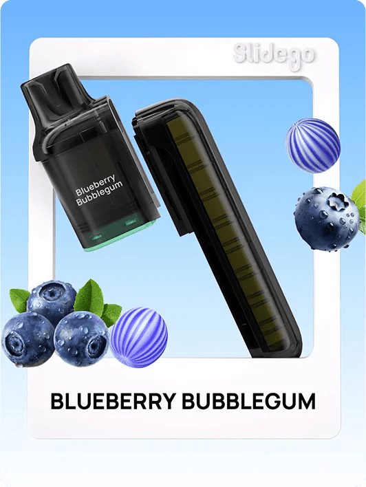 Elux FireRose Slidego 40K Pods Pack of 5 Blueberry Bubble Gum
