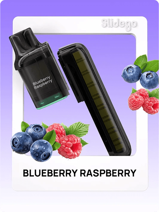 Elux FireRose Slidego 40K Pods Pack of 5 Blueberry Raspberry