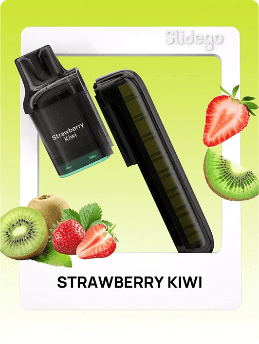 Elux FireRose Slidego 40K Pods Pack of 5 Strawberry Kiwi