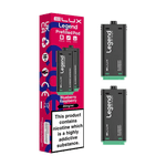 Elux Legend 1500 Replacement Pods Pack of 2 Blueberry Fusion