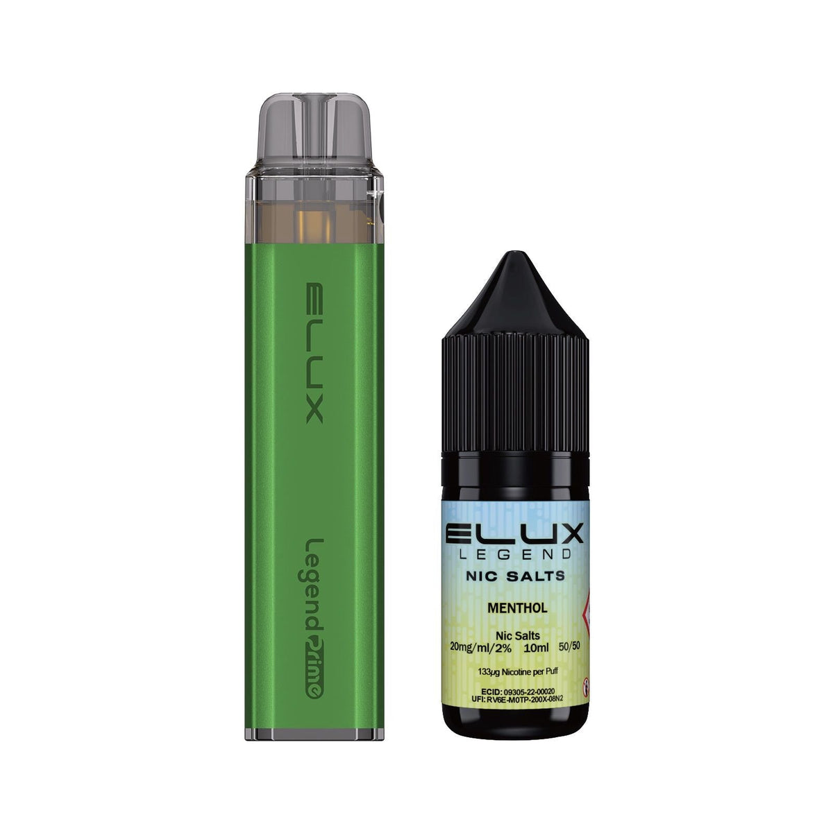 Elux Legend Prime 5000 Refillable Pod Kit Menthol