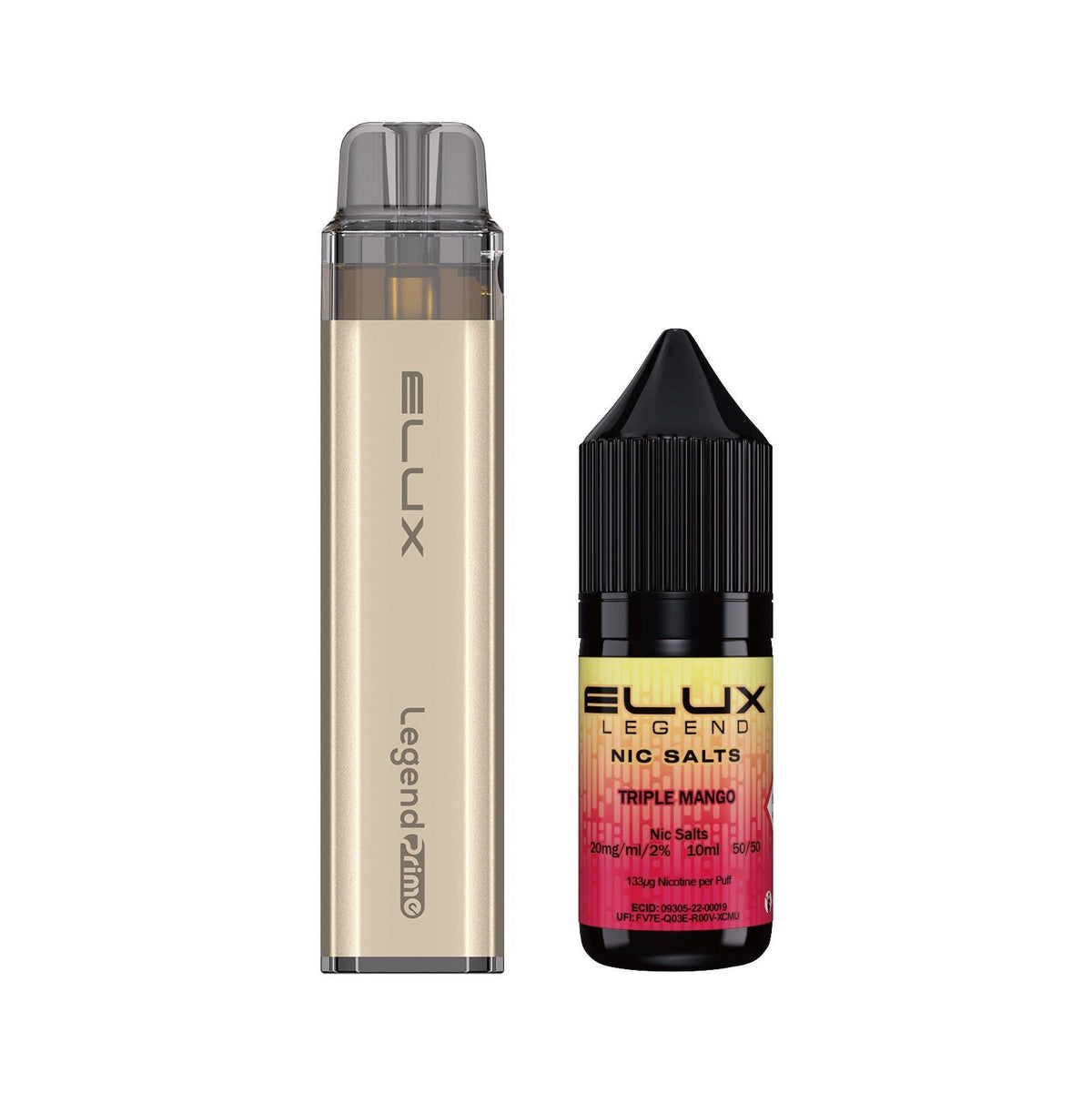 Elux Legend Prime 5000 Refillable Pod Kit Triple Mango